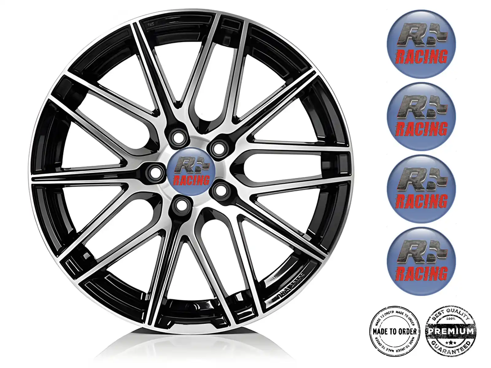 Rim Decals Custom Brand Racing Horizon